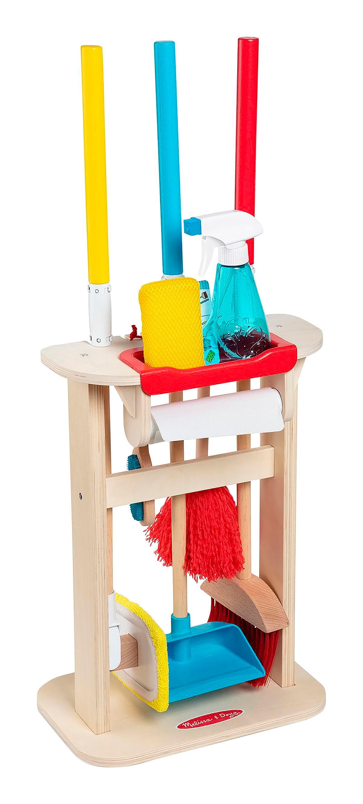 Melissa & doug dust sweep mop playset online